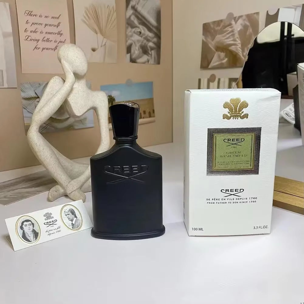 The Creed Aventus Eau De Parfum Silver Mountain Water Original Santal Perfume Green Irish Tweed Eau De Parfum Spray for Unisex