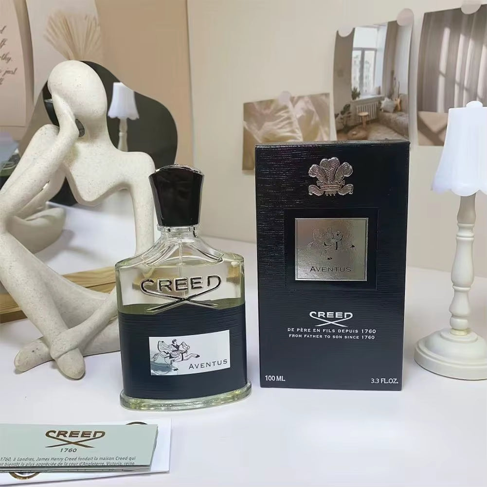 The Creed Aventus Eau De Parfum Silver Mountain Water Original Santal Perfume Green Irish Tweed Eau De Parfum Spray for Unisex
