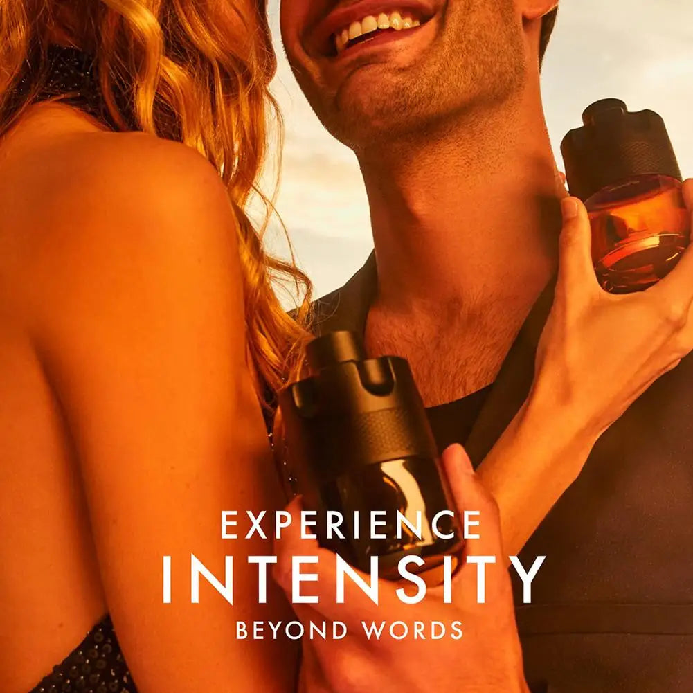 100ML Men Perfumes for Azzaro the Most Wanted Parfume Charm Eau De Parfum Intense Spicy Woody Fragrance Lasting Wear Date