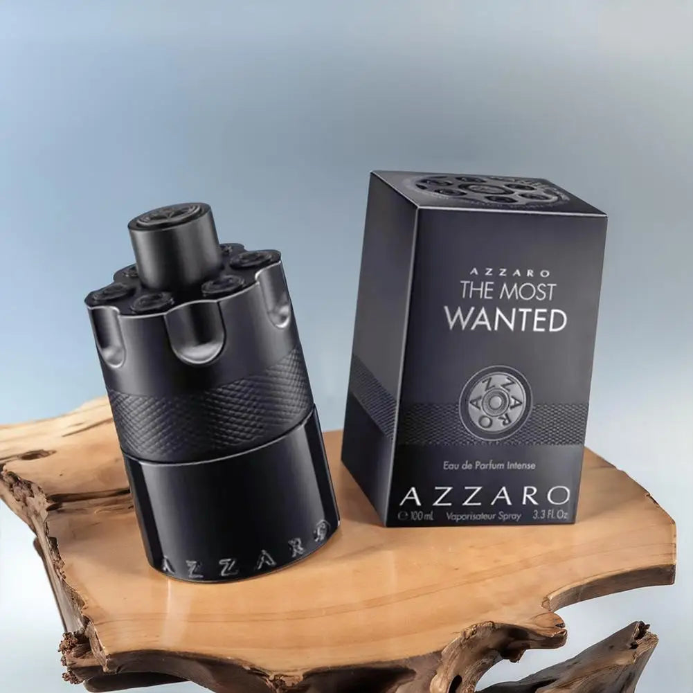 100ML Men Perfumes for Azzaro the Most Wanted Parfume Charm Eau De Parfum Intense Spicy Woody Fragrance Lasting Wear Date