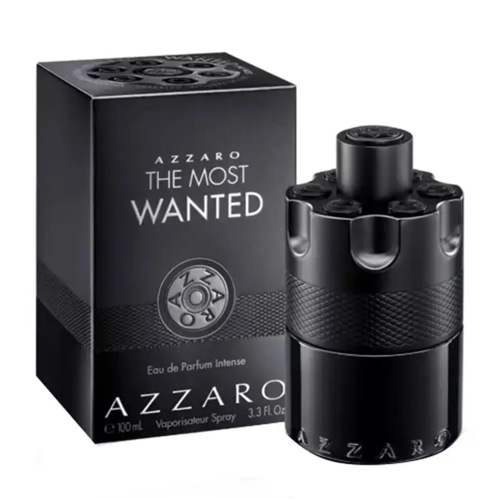 100ML Men Perfumes for Azzaro the Most Wanted Parfume Charm Eau De Parfum Intense Spicy Woody Fragrance Lasting Wear Date